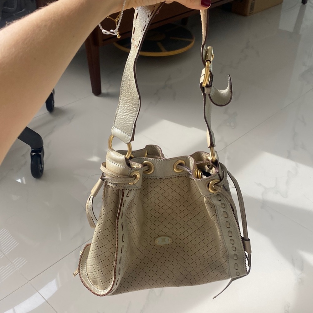 CELINE goat leather bag